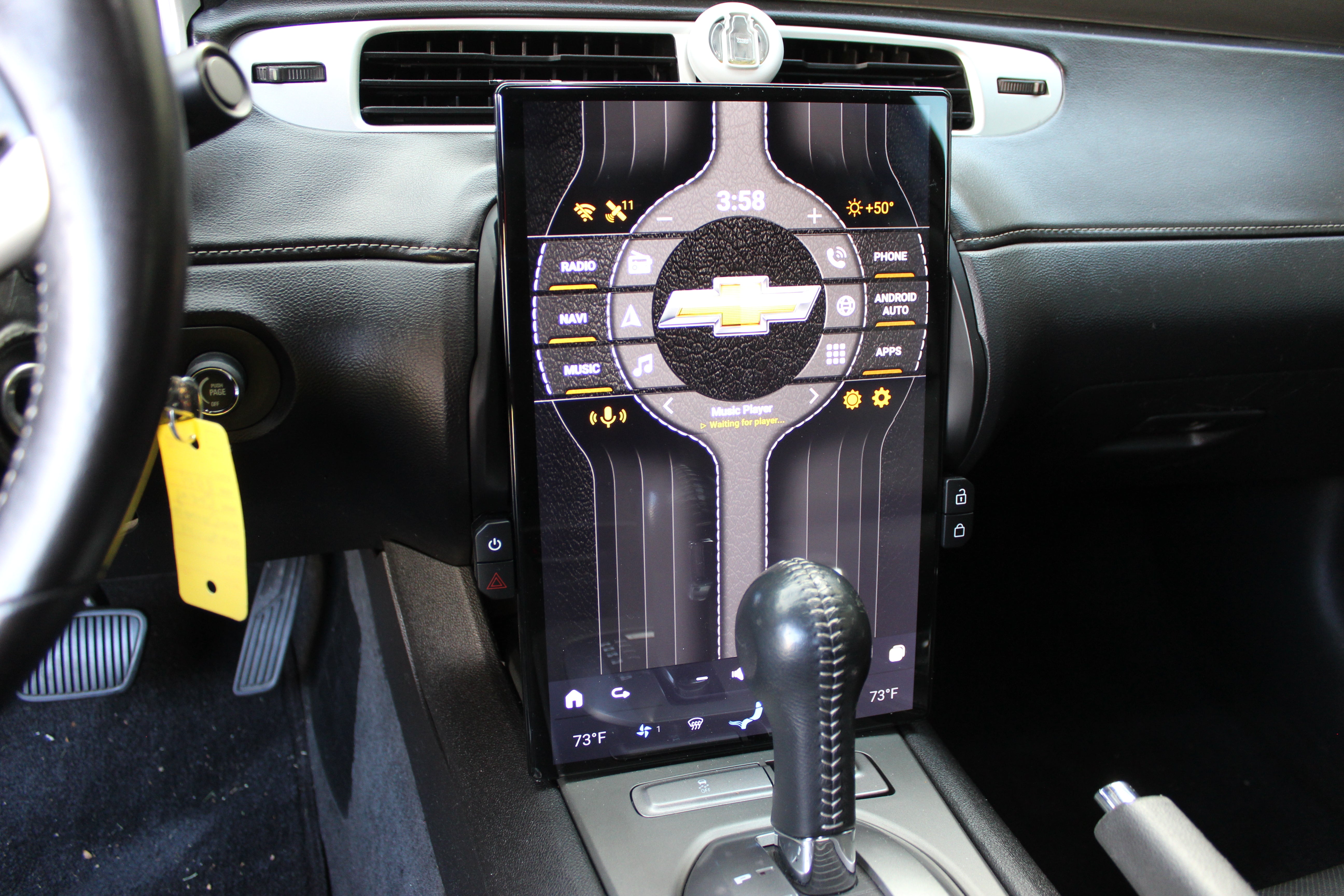 ACARDASH Digital Cluster Digital Speedometer for Chevrolet 5th Gen Camaro  Digital Dashboard Plug and Play (Carbon Fiber)